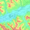 Ocna Mureș topographic map, elevation, terrain