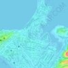 Mangueira topographic map, elevation, terrain
