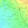 Laoac topographic map, elevation, terrain