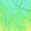 Mampang Prapatan topographic map, elevation, terrain