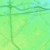 Liniers topographic map, elevation, terrain