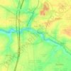 Roye topographic map, elevation, terrain