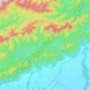 Likabali SDO topographic map, elevation, terrain