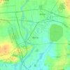 李哥庄镇 topographic map, elevation, terrain