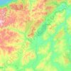 Селенгинский район topographic map, elevation, terrain