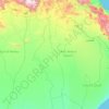 Al Mudhaibi Province topographic map, elevation, terrain