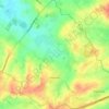 Velaines topographic map, elevation, terrain
