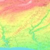 Malahide topographic map, elevation, terrain