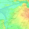 Longton topographic map, elevation, terrain