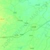 武强县 topographic map, elevation, terrain