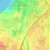 Starling topographic map, elevation, terrain