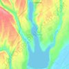 озеро Катлабух topographic map, elevation, terrain