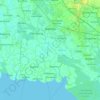 Malolos topographic map, elevation, terrain