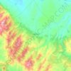 Doğanhisar topographic map, elevation, terrain