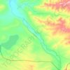 Сарыг-Булунский сумон topographic map, elevation, terrain