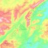 Poço Dantas topographic map, elevation, terrain