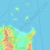 Cagayan topographic map, elevation, terrain