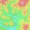 Numata topographic map, elevation, terrain