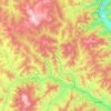 Каракольское сельское поселение topographic map, elevation, terrain