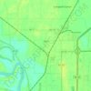 Diaz topographic map, elevation, terrain