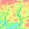 Lennon topographic map, elevation, terrain