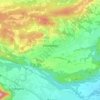 Villarbasse topographic map, elevation, terrain