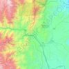 Mera topographic map, elevation, terrain