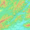 Jiande topographic map, elevation, terrain