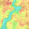 Wasserburg am Inn topographic map, elevation, terrain