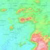 Rasipuram topographic map, elevation, terrain