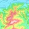 Castagneto Po topographic map, elevation, terrain