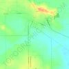 Spur topographic map, elevation, terrain
