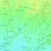 Mahottari topographic map, elevation, terrain