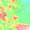 Giave topographic map, elevation, terrain