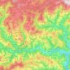 Scărișoara topographic map, elevation, terrain