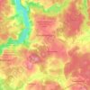 Краснозаводск topographic map, elevation, terrain