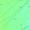武安镇 topographic map, elevation, terrain