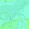三河尖镇 topographic map, elevation, terrain