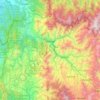 Dabeiba topographic map, elevation, terrain