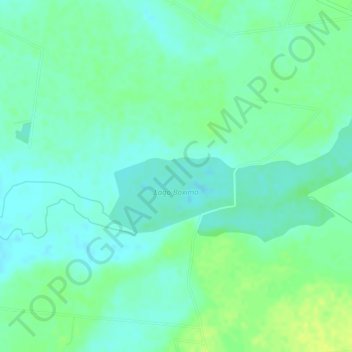 Lago Boximo topographic map, elevation, terrain