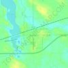 Brownton topographic map, elevation, terrain