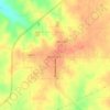 Jamesport topographic map, elevation, terrain