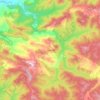 Larbaâ topographic map, elevation, terrain