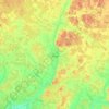 Aura topographic map, elevation, terrain