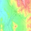 Crystal Brook topographic map, elevation, terrain