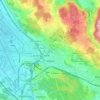 Kloten topographic map, elevation, terrain