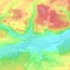90614 topographic map, elevation, terrain