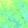Jamtara topographic map, elevation, terrain