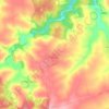 Zarnevo topographic map, elevation, terrain