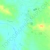 Titjikala topographic map, elevation, terrain